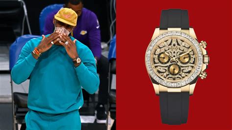 lebron rolex daytona model.